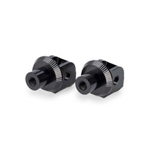 Carica l'immagine nel visualizzatore di Gallery, PUIG ADATTATORI POGG. FISSI CONDUCENTE APRILIA RS 457 24-25 NERO