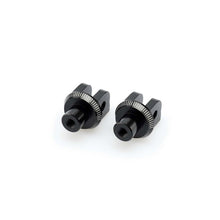 Carica l'immagine nel visualizzatore di Gallery, PUIG ADATTATORI POGG. FISSI CONDUCENTE HONDA CROSSRUNNER 11-14 NERO