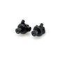 PUIG ADATTATORI POGG. FISSI CONDUCENTE PER APRILIA CAPONORD 1200 13-17 NERO