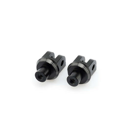 PUIG ADATTATORI POGG. FISSI CONDUCENTE PER HONDA CBR900RR FIREBLADE 02-03 NERO