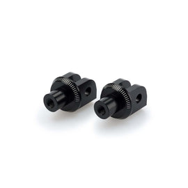 PUIG ADATTATORI POGG. FISSI CONDUCENTE PER KAWASAKI ZX-10R NINJA KRT 16-18 NERO