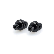 Carica l'immagine nel visualizzatore di Gallery, PUIG ADATTATORI POGG. FISSI CONDUCENTE TRIUMPH DAYTONA 675 09-12 NERO