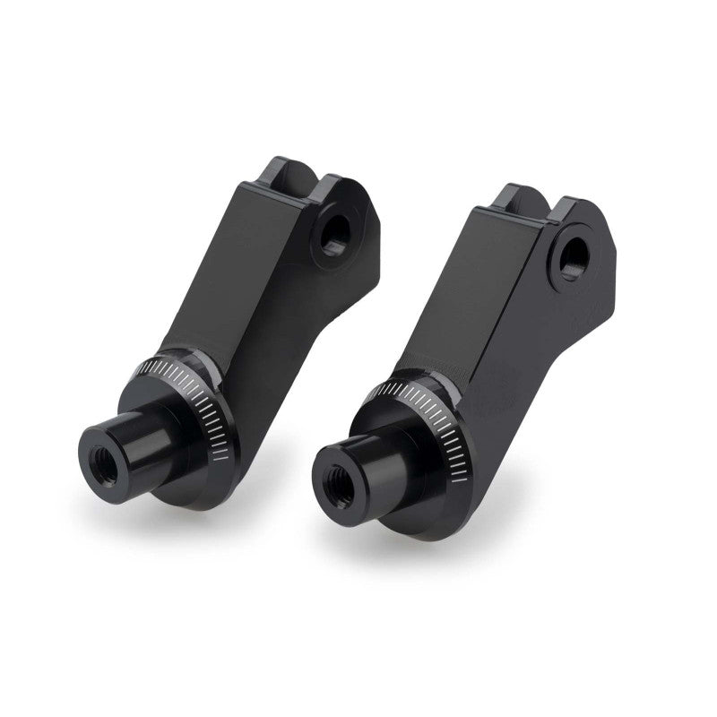 PUIG ADATTATORI POGG. FISSI CONDUCENTE TRIUMPH SCRAMBLER 400X 24-25 NERO