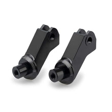 Carica l'immagine nel visualizzatore di Gallery, PUIG ADATTATORI POGG. FISSI CONDUCENTE TRIUMPH SCRAMBLER 400X 24-25 NERO