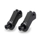 PUIG ADATTATORI POGG. FISSI CONDUCENTE TRIUMPH SCRAMBLER 400X 24-25 NERO