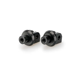 PUIG ADATTATORI POGG. FISSI CONDUCENTE YAMAHA MT-09 Y-AMT 24-25 NERO