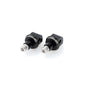 PUIG ADATTATORI POGG. FISSI PASSEGGERO APRILIA TUONO 660 21-25 NERO