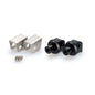 PUIG ADATTATORI POGG. FISSI PASSEGGERO BMW F800 GS 24-25 NERO