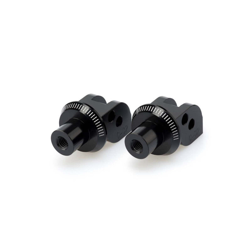 PUIG ADATTATORI POGG. FISSI PASSEGGERO DUCATI HYPERMOTARD 950 SP 19-25 NERO