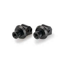 Carica l'immagine nel visualizzatore di Gallery, PUIG ADATTATORI POGG. FISSI PASSEGGERO HONDA NT1100 22-24 NERO