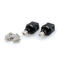 PUIG ADATTATORI POGG. FISSI PASSEGGERO HONDA NX500 24-25 NERO