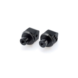 PUIG ADATTATORI POGG. FISSI PASSEGGERO KAWASAKI Z500 24-25 NERO