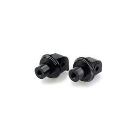 PUIG ADATTATORI POGG. FISSI PASSEGGERO KYMCO AK 550 17-23 NERO