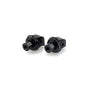 PUIG ADATTATORI POGG. FISSI PASSEGGERO KYMCO AK 550 17-23 NERO