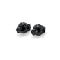 PUIG ADATTATORI POGG. FISSI PASSEGGERO PER APRILIA CAPONORD 1200 13-17 NERO