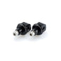 PUIG ADATTATORI POGG. FISSI PASSEGGERO PER APRILIA RSV4 FACTORY 13-14 NERO