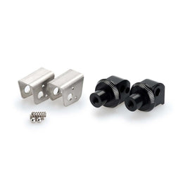 PUIG ADATTATORI POGG. FISSI PASSEGGERO PER BMW F850 GS 18-23 NERO