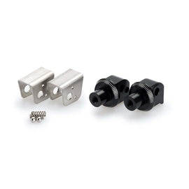 PUIG ADATTATORI POGG. FISSI PASSEGGERO PER BMW F900 GS ADVENTURE 24-25 NERO