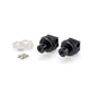 PUIG ADATTATORI POGG. FISSI PASSEGGERO PER BMW G650 GS SERTAO 12-16 NERO