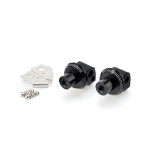 Carica l'immagine nel visualizzatore di Gallery, PUIG ADATTATORI POGG. FISSI PASSEGGERO PER BMW R1200GS 08-12 NERO