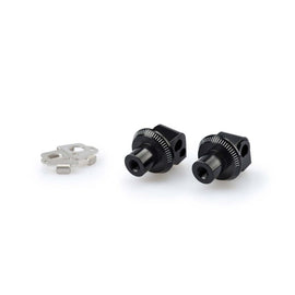 PUIG ADATTATORI POGG. FISSI PASSEGGERO PER BMW S1000 XR 15-16 NERO