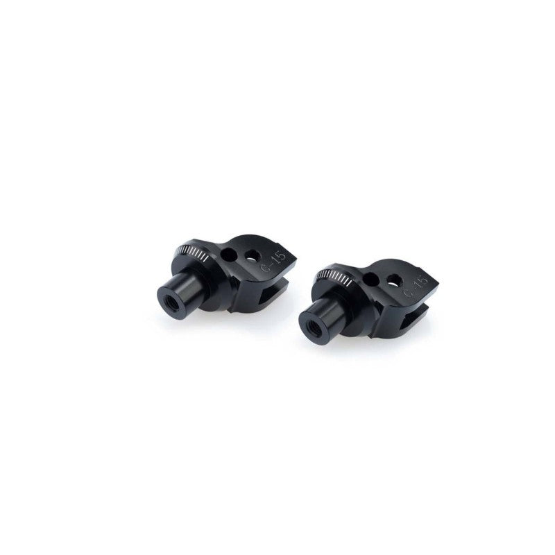 PUIG ADATTATORI POGG. FISSI PASSEGGERO PER DUCATI MONSTER 1100 EVO 11-13 NERO