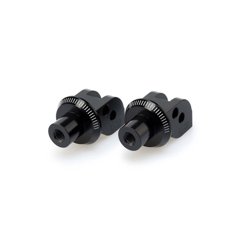 PUIG ADATTATORI POGG. FISSI PASSEGGERO PER DUCATI SCRAMBLER 1100 DARK PRO 21-25 NERO