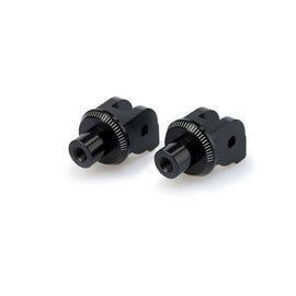 PUIG ADATTATORI POGG. FISSI PASSEGGERO PER DUCATI SCRAMBLER DESERT SLED 19-20 NERO