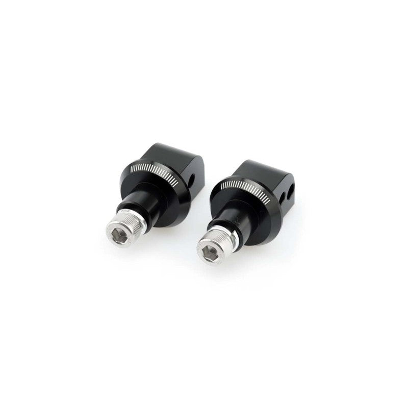 PUIG ADATTATORI POGG. FISSI PASSEGGERO PER HONDA MSX 125 14-16 NERO