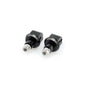 PUIG ADATTATORI POGG. FISSI PASSEGGERO PER HONDA MSX 125 14-16 NERO