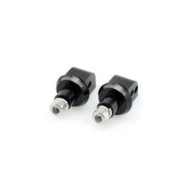 PUIG ADATTATORI POGG. FISSI PASSEGGERO PER HONDA MSX 125 17-20 NERO