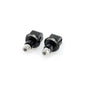 PUIG ADATTATORI POGG. FISSI PASSEGGERO PER HONDA MSX 125 17-20 NERO