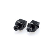 Carica l'immagine nel visualizzatore di Gallery, PUIG ADATTATORI POGG. FISSI PASSEGGERO PER KAWASAKI NINJA 400 23-24 NERO