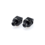 PUIG ADATTATORI POGG. FISSI PASSEGGERO PER KAWASAKI ZH2 21-25 NERO