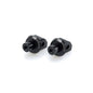 PUIG ADATTATORI POGG. FISSI PASSEGGERO PER TRIUMPH SCRAMBLER 1200 XC 19-23 NERO