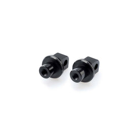 PUIG ADATTATORI POGG. FISSI PASSEGGERO SUZUKI B-KING 08-11 NERO