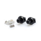PUIG ADATTATORI POGG. FISSI PASSEGGERO SUZUKI DL1000 V-STROM 14-19 NERO
