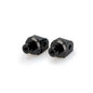 PUIG ADATTATORI POGG. FISSI PASSEGGERO SUZUKI GSX-S1000 GT 22-25 NERO