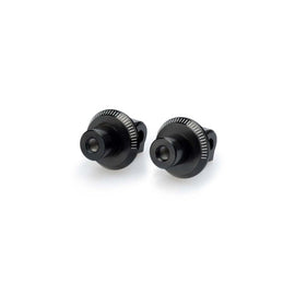 PUIG ADATTATORI POGG. FISSI PASSEGGERO SUZUKI GSX-S1000 KATANA 19-25 NERO
