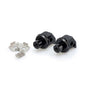 PUIG ADATTATORI POGG. FISSI PASSEGGERO TRIUMPH TIGER 800/XC 11-14 NERO