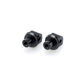 PUIG ADATTATORI POGG. FISSI PASSEGGERO YAMAHA T-MAX 530 12-16 NERO