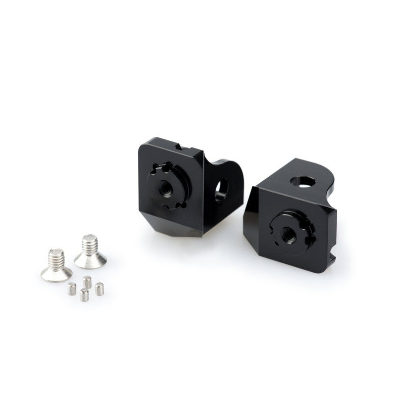 PUIG ADATTATORI POGG. REGOLABILI CONDUCENTE BMW F800 GS 24-25 NERO