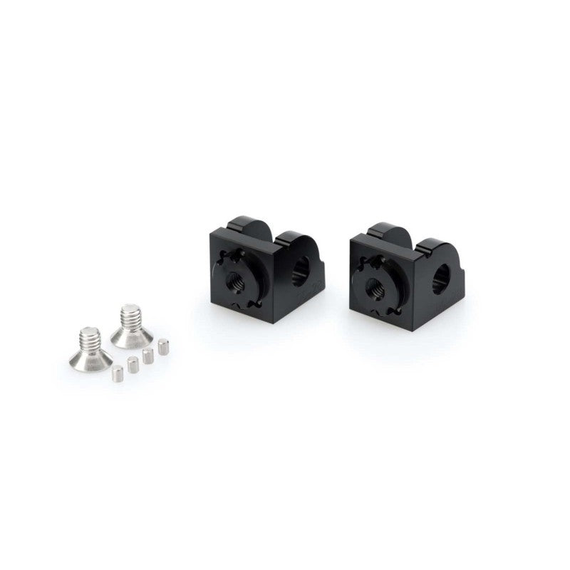 PUIG ADATTATORI POGG. REGOLABILI CONDUCENTE BMW S1000 RR 19-22 NERO