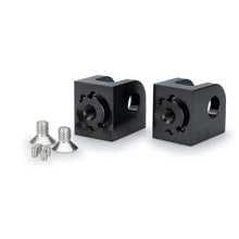 Carica l'immagine nel visualizzatore di Gallery, PUIG ADATTATORI POGG. REGOLABILI CONDUCENTE CFMOTO 450 NK 23-25 NERO