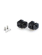 PUIG ADATTATORI POGG. REGOLABILI CONDUCENTE E PASSEGGERO DUCATI SCRAMBLER 800 ICON DARK 23-25 NERO