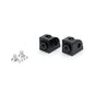 PUIG ADATTATORI POGG. REGOLABILI CONDUCENTE HONDA CBR600RR 24-25 NERO