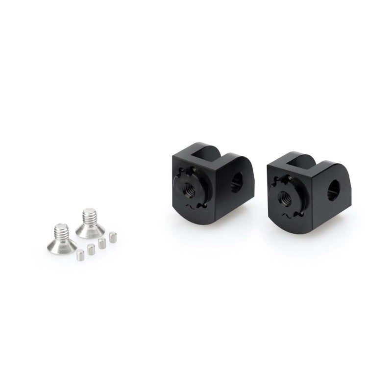 PUIG ADATTATORI POGG. REGOLABILI CONDUCENTE KAWASAKI NINJA 500 24-25 NERO