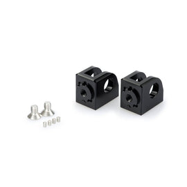 PUIG ADATTATORI POGG. REGOLABILI CONDUCENTE KAWASAKI Z1000SX 17-19 NERO