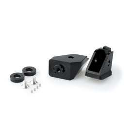 PUIG ADATTATORI POGG. REGOLABILI CONDUCENTE PER BMW F800 GS ADVENTURE 2016 NERO
