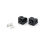 PUIG ADATTATORI POGG. REGOLABILI CONDUCENTE PER HONDA CB1100 EX 17-20 NERO